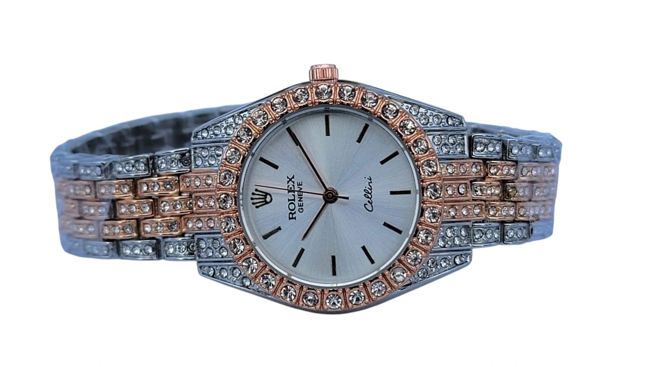 Rolex Rolex Cellini Rose Gold Diamond Watch for Women - Luxury Timepiece