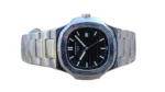 Patek Philippe Nautilus Black Dial Stainless Steel Automatic Men’s Watch