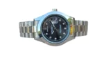 Rolex Datejust Black Dial Diamond Markers Stainless Steel Automatic Men’s Watch